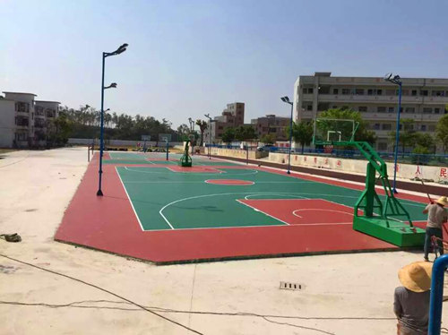 湛江硅PU籃球場 湛江硅PU籃球場